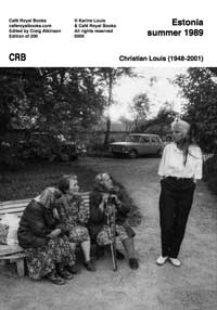 l'Éstonie, l'été 1989 (couverture)
